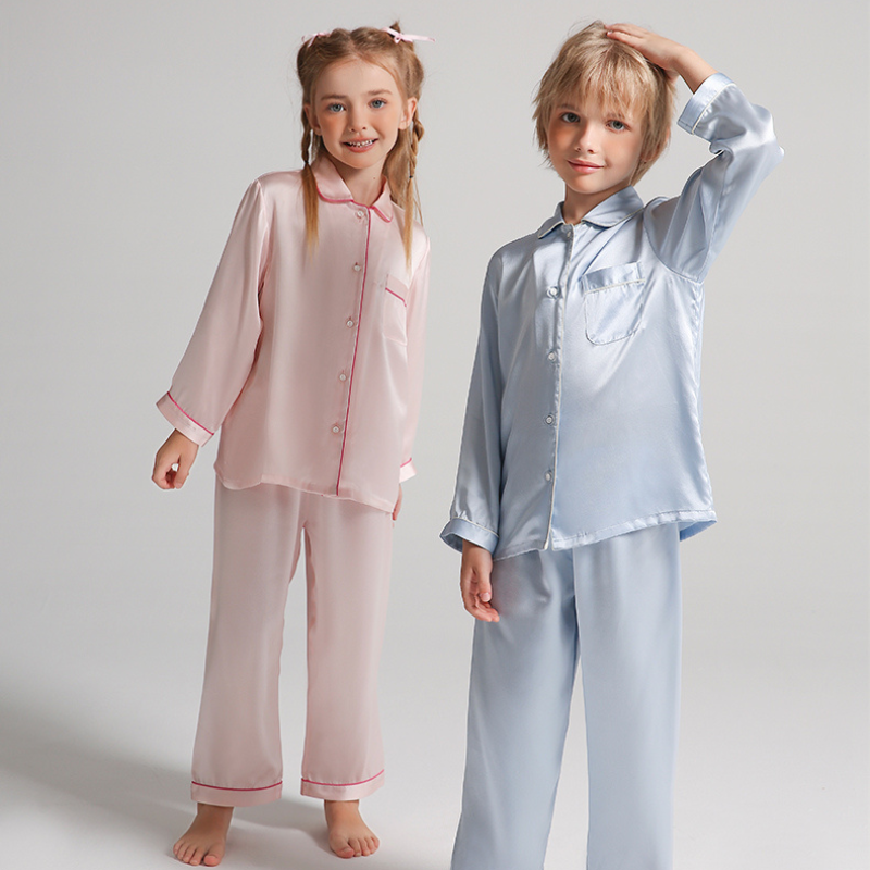 Kids Mulberry Silk Pajamas, Anti-Allergy