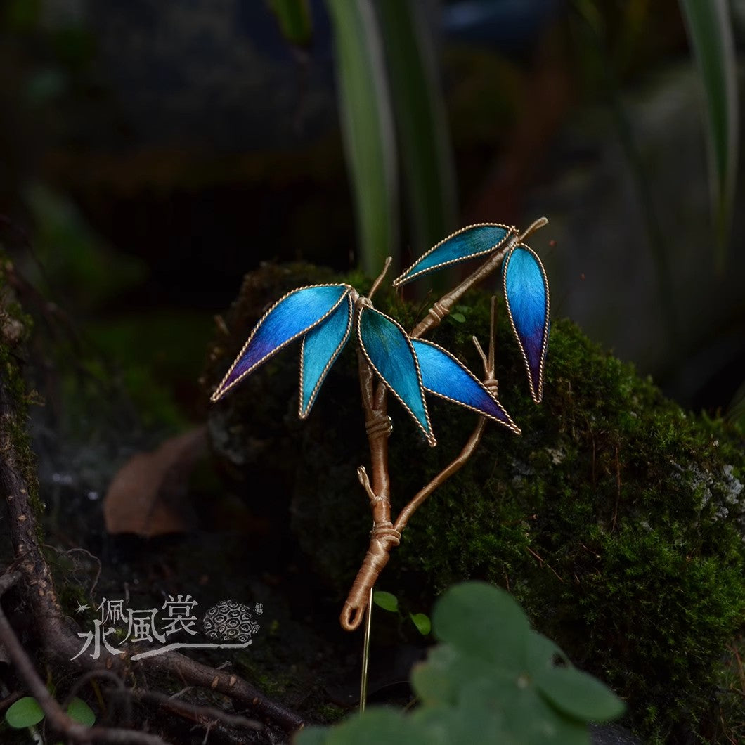 Handcrafted Silk Velvet Flower Jewelry – Traditional Chinese Hairpins & Brooches MOMOTAR