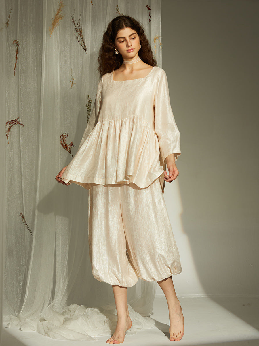 Silk Moonlight Sleepwear Set-daybreak