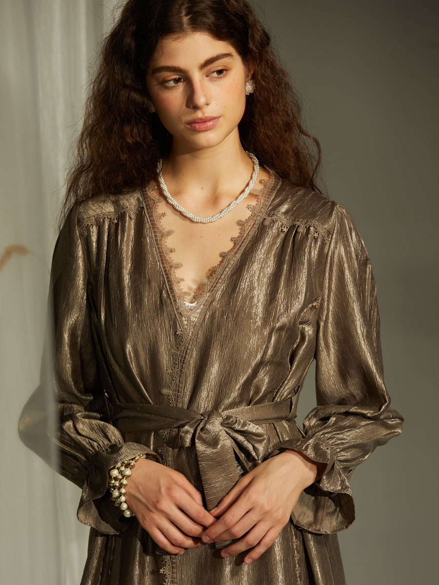 Silk Moonlight Robe-Full Moon