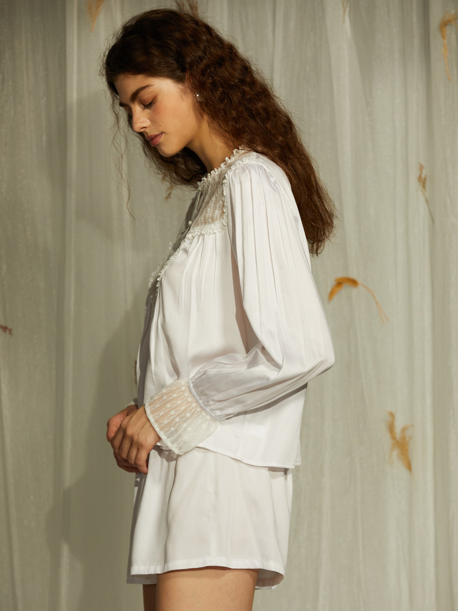 Silk Moonlight Sleepwear Set-dusk