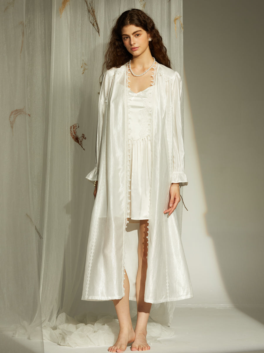 Silk Moonlight Robe-Full Moon