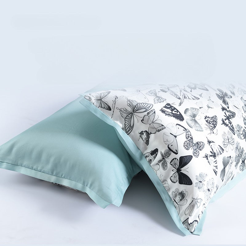 Patterned Silk Pillowcase
