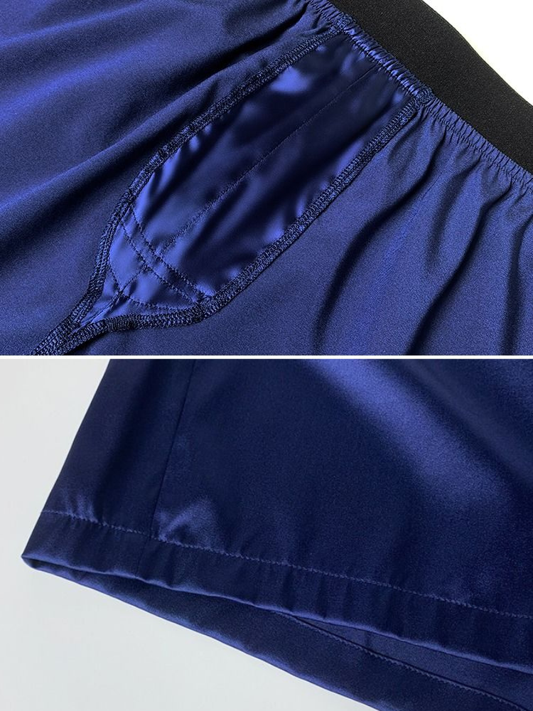 Silk Men's Underwear, Silk Boxer Shorts, Silk Sleepwear, 100% Mulberry Silk, MOMOTAR