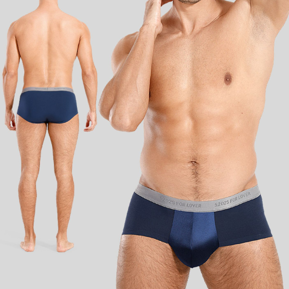 Silk Men's Boxer Briefs Underwear 520 (Pack of 2)