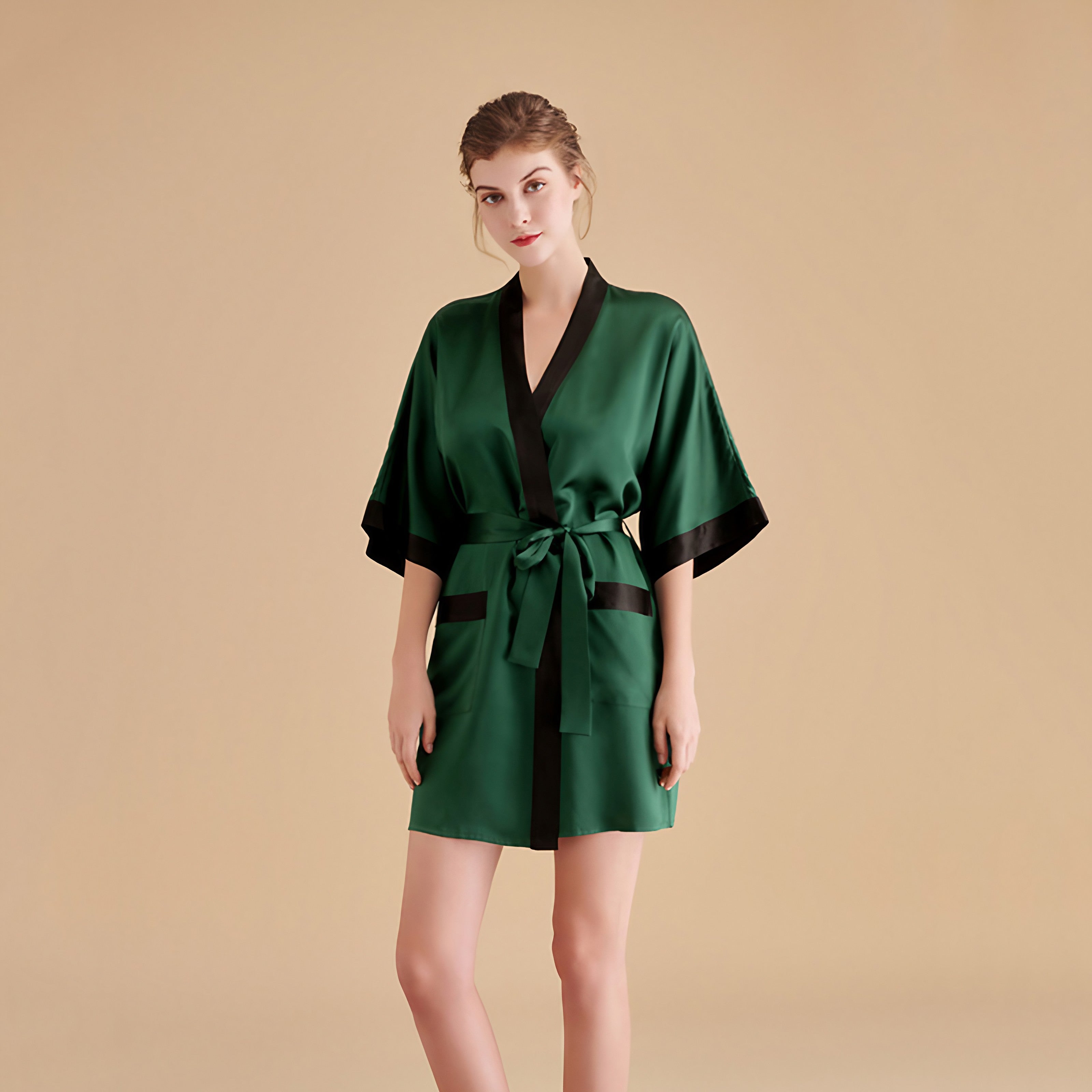 Silk Robe, Women's Silk Pajama, Silk Loungewear & Sleepwear, 100% Mulberry Silk, MOMOTAR