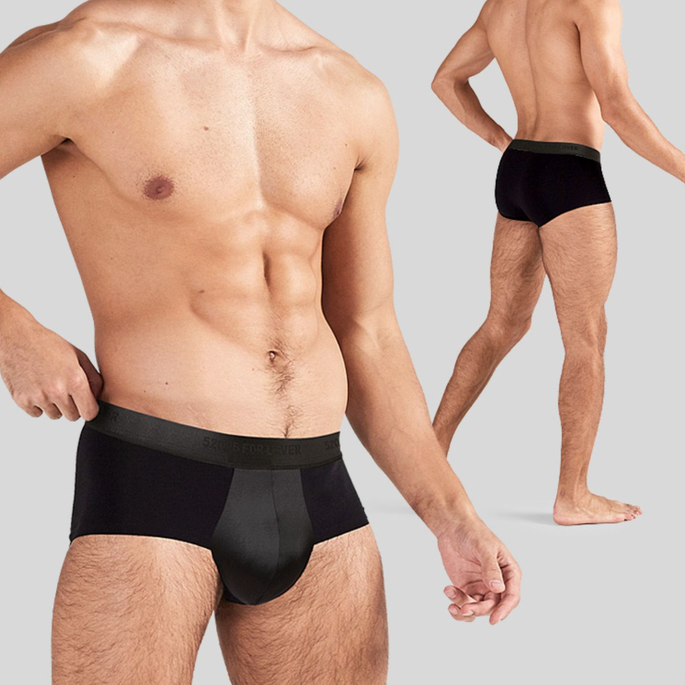 Silk Men's Boxer Briefs Underwear 520 (Pack of 2)