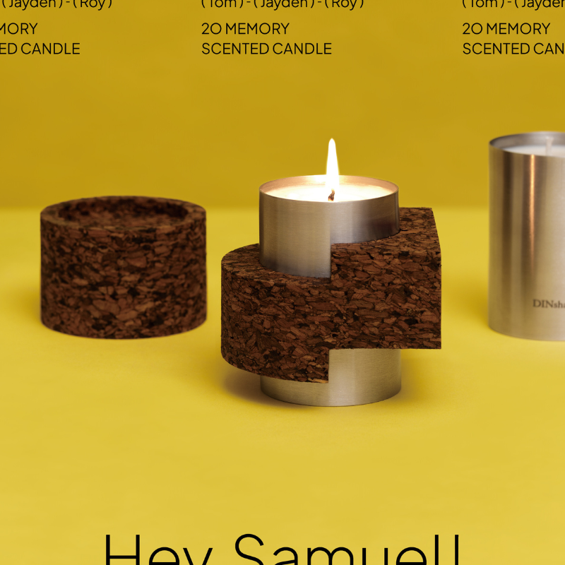 Samuel Aromatherapy Candle