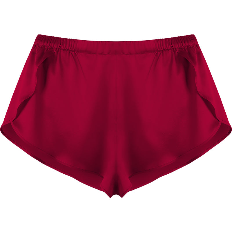 Silk Ruffle Women's Shorts